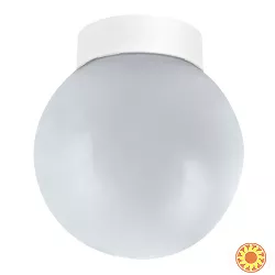 Світильник/корпус, Strühm, IP44, фасадний, круглий, білий, 1xE27, STR-00002