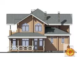 Купити зруб дерев’яного будинку під ключ