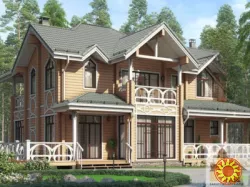 Купити зруб дерев’яного будинку під ключ