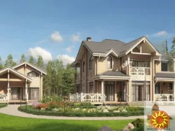 Купити зруб дерев’яного будинку під ключ