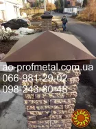 Колпак пирамидальный, Колпак на столб забора.