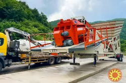 Мобильный Бетонный Завод – 100 М³/Ч – Готов К Поставке