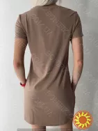 Жіноча туніка-сорочка з коротким рукавом "Shine" (16350) (арт. 1761)