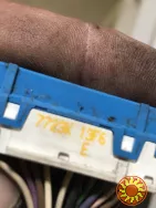 Бу разъём фишка панели приборов Renault Laguna 1, 7733K 19F6, 7723K 13F6