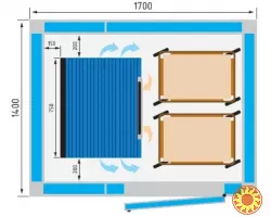 Шоковая заморозка,низькотемпературні камери для переробки ягідної продукції