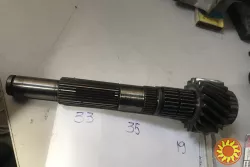 Бу вал вторичный 1-2, 5-6 передачи 6-ст. КПП 19 зубов Renault Laguna 2.