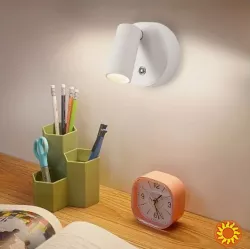 Набір настінних світильників з магнітним кріпленням, сенсорним керуванням та акумулятором 2000мА/год