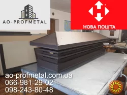 Колпак-накрывка на дымоход с жалюзи.