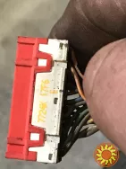 Бу разъём фишка панели приборов Renault Laguna 1, 7734K 18F6, 7724K 17F6