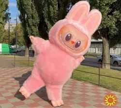 Надувной костюм Лабуба с вентилятором для продвижения бизнеса