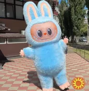 Надувной костюм Лабуба с вентилятором для продвижения бизнеса