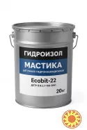 Мастика битумная гидроизоляционная для пола ГИДРОИЗОЛ Ecobit-22  ДСТУ Б В.2.7-108-2001