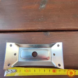 Кріплення 50х1.5 ножки стола стяжка кутник пластина комплект цинк
