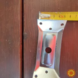 Кріплення 50х1.5 ножки стола стяжка кутник пластина комплект цинк