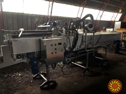 Лінія мийки/шпарки,фасовки та укупорки продукції в скло банку