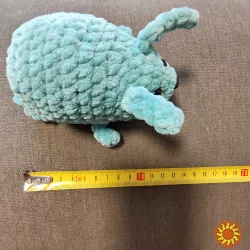 Іграшка   в'язана Зайчик заєць   маленька  ручна робота