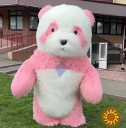 Костюм аниматору Мишка 250 см, свобода движений, обзор, 4 часа работы