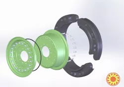 Розбірні диски ранфлет. Колеса до джипа R17