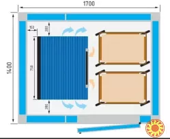 Шоковая заморозка,низькотемпературні камери для переробки риби