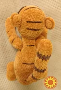 Тигр помаранчевий  іграшка м'яка в'язана мультперсонаж   ручна робота  Handmade