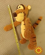 Тигр помаранчевий  іграшка м'яка в'язана мультперсонаж   ручна робота  Handmade