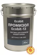 Мастика для покрытия крыши гаража ПРОМИЗОЛ Ecobit -13 ДСТУ Б В.2.7-108-2001 20 кг