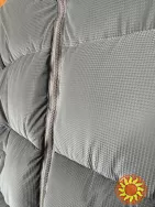 Сіра тепла зимова куртка унісекс пуховик Rapid