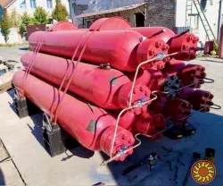 Метанові акумулятори, балони великого об'єму