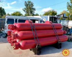 Метанові акумулятори, балони великого об'єму