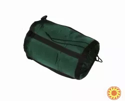 Укороченный пуховый спальный мешок. Горный туризм, альпинизм.