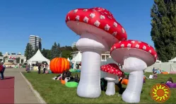 Декорации улиц надувные для оформления сцены, рекламы