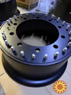 Диск колісний R20-25 для військової техніки. Диски ранфлет. Колеса.