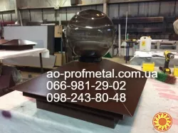 Зонт на дымоход из профлиста по Вашим размерам.