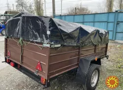 Новий посилений причіп «Дніпро-250х150х50»