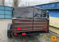 Новий посилений причіп «Дніпро-250х150х50»