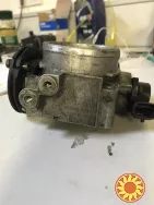 Бу дроссельная заслонка Renault, 1.8, 2.0, моноинжектор 7700871215, 873703l, hom871215 Laguna 1, Megane 1, Scenic 1, Espace 3