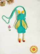 Сумка-чохол для дівчинки, монстрик квітковий метелик