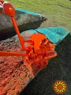 Гидравлический распределитель двухсекционный с перепускным краном давления масла на буровую установку УГБ 50 в сборе