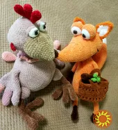 Іграшка курочка курка  пташка  в'язана 42см  велика ручна робота