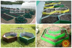 Грядка металева з розпорками в Києві.