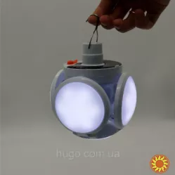 Комплект 2шт Підвісна лампа-ліхтар на акумуляторі з сонячною батареєю і USB-зарядкою!