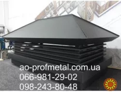 Колпак на дымоход с жалюзи.