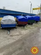 Легковий причіп "Дніпро" 200х130х35 і інші моделі