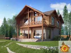 Купити будинок із зрубу під замовлення легко