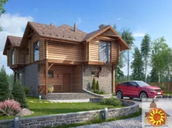 Купити будинок із зрубу під замовлення легко