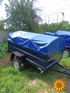 Новий причіп 200х130х50 від заводу "Дніпро"