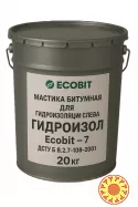 Мастика битумная для гидроизоляции колодцев ГИДРОИЗОЛ Ecobit-7  ДСТУ Б В.2.7-108-2001
