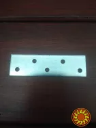 Пластина кріпильна 90х25х2 мм монтажна сталева для з'єднання