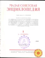 Малая советская энциклопедия (МСЭ). 10 томов (из десяти).