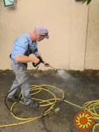 Мытье плитки керхером мойка двора